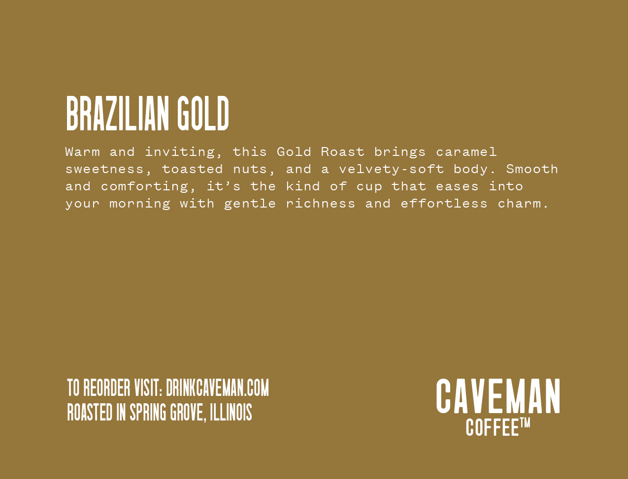 Brazilian Gold Medium Roast Coffee