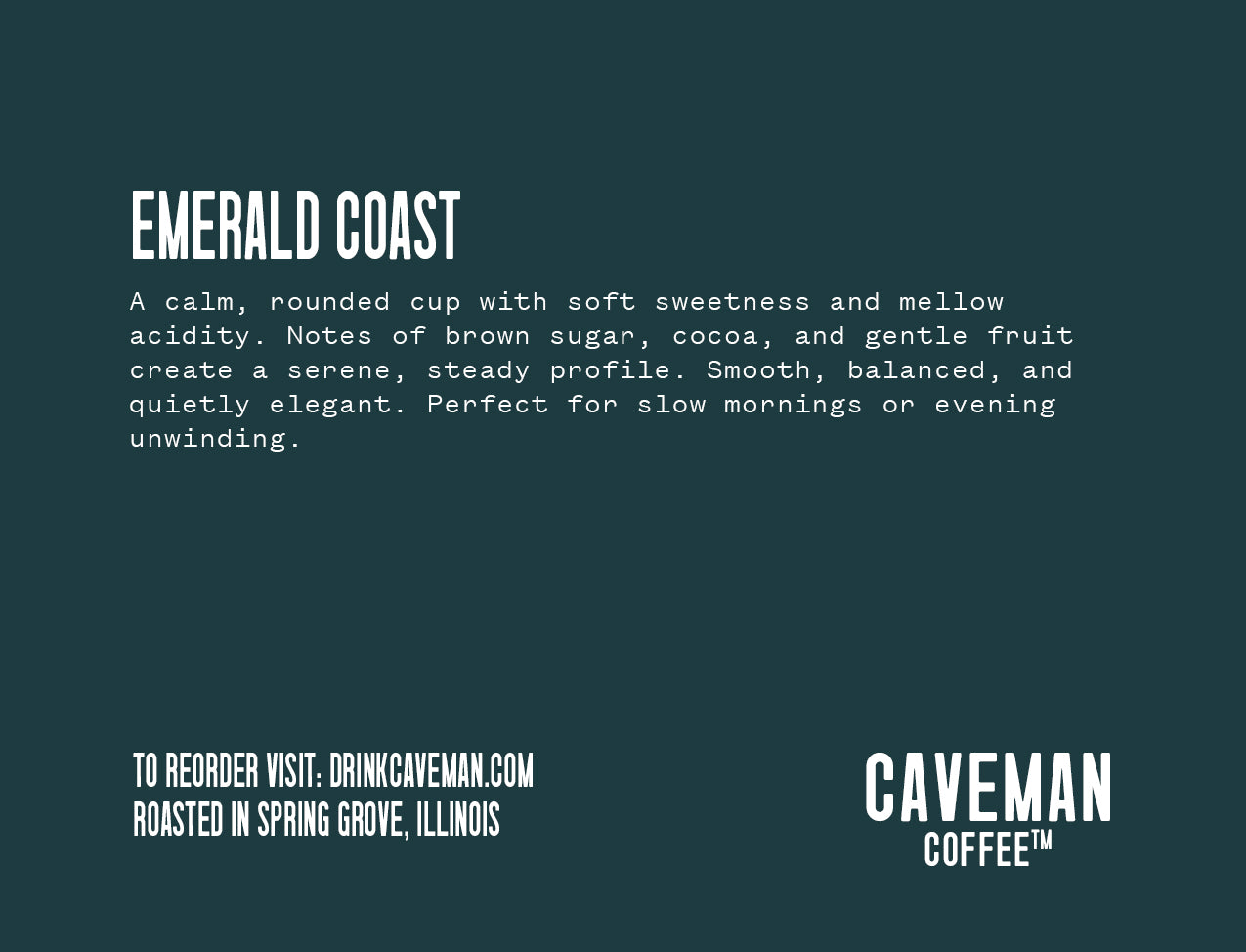 Emerald Coast Medium Roast Coffee