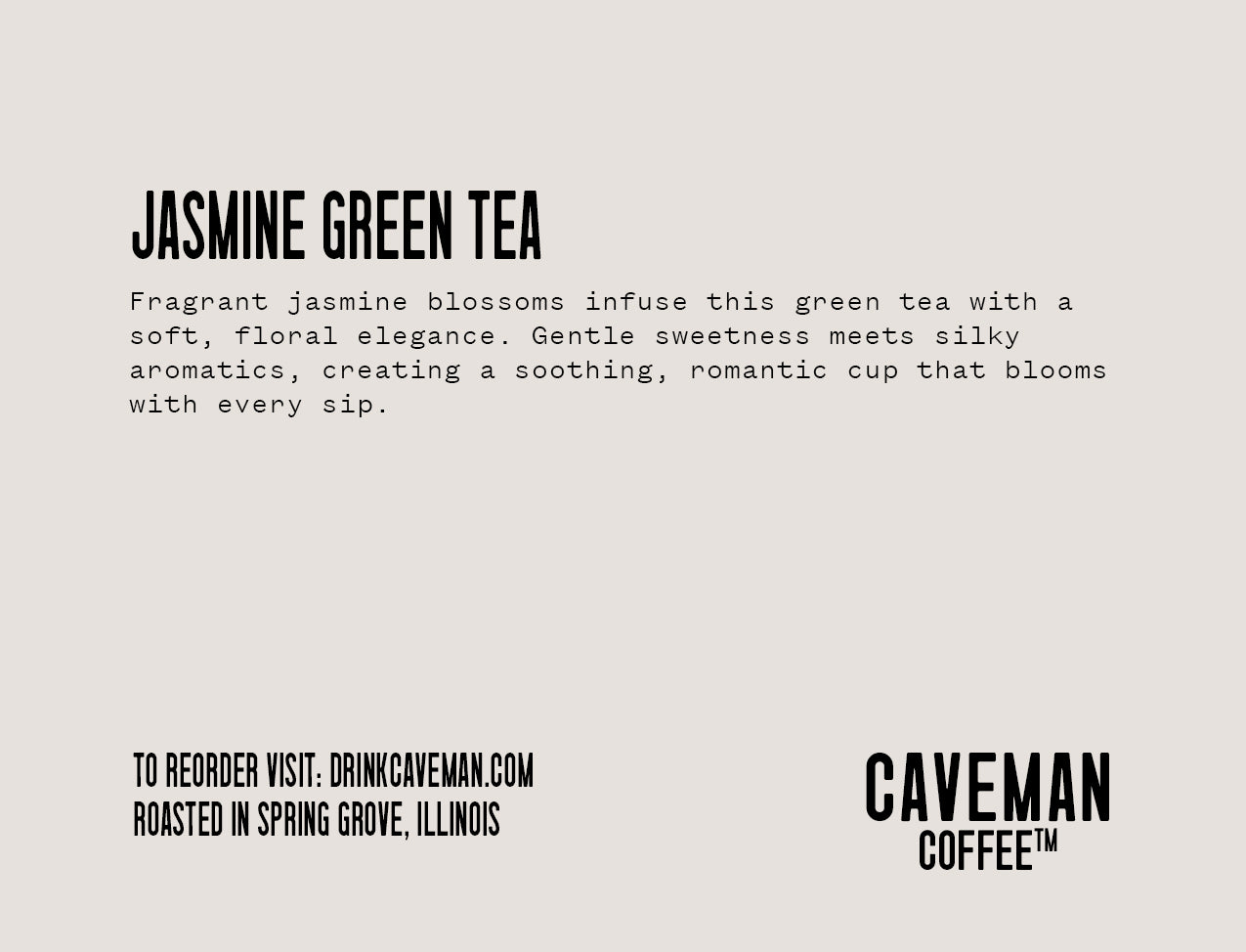 Jasmine Green Tea