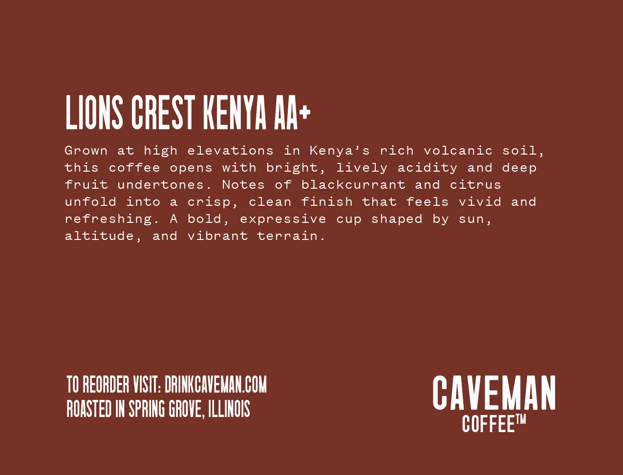 Lions Crest Light Roast Coffee
