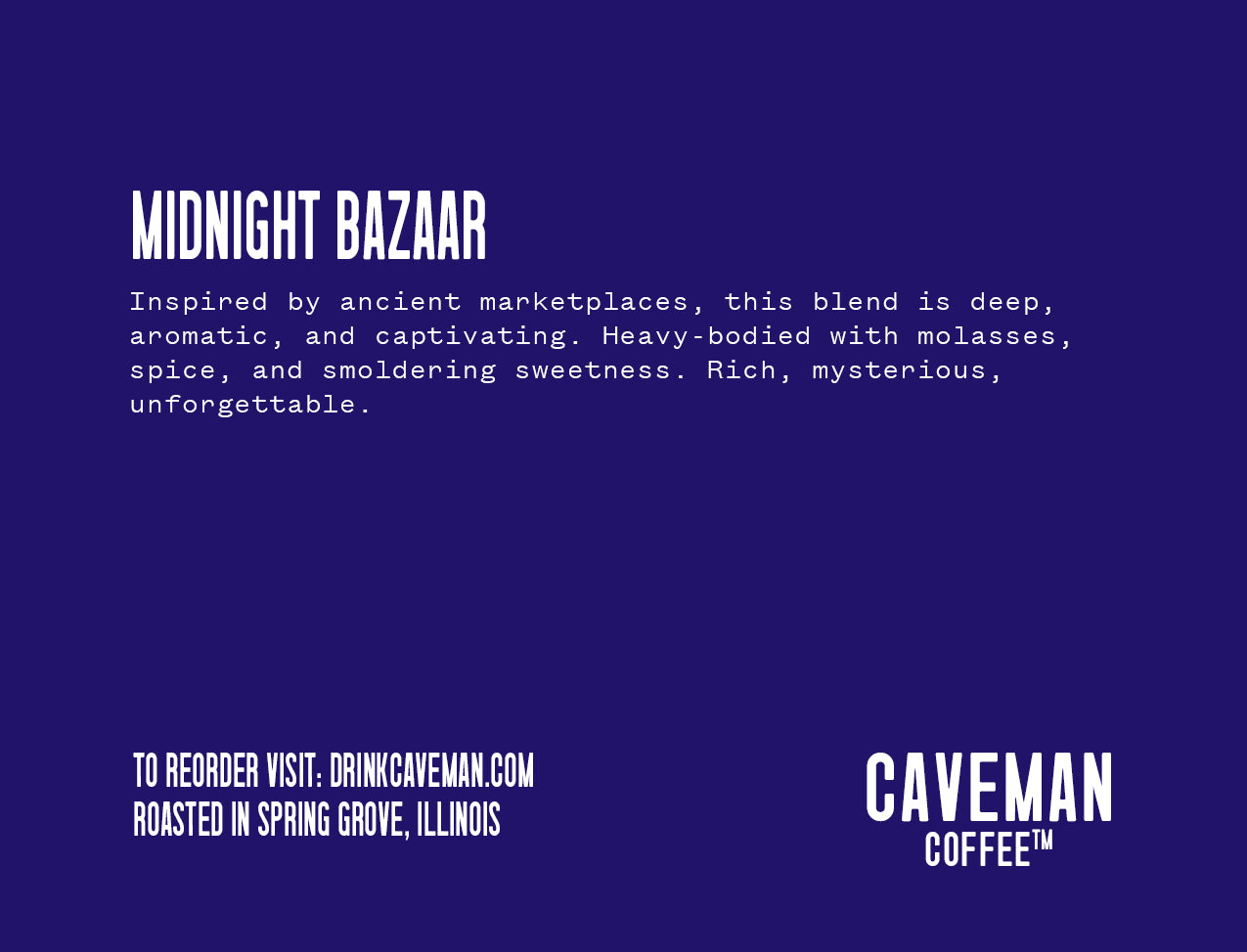 Midnight Bazaar Dark Roast Coffee
