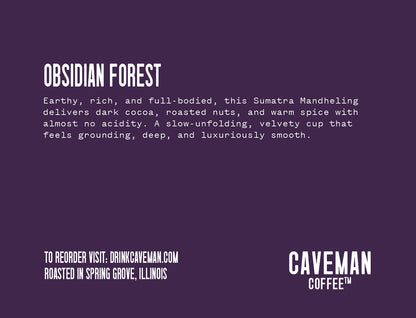 Obsidian Forest Dark Roast Coffee